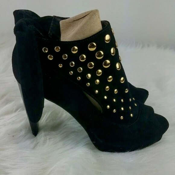 BCBGeneration Peep Toe Ankle Bootie - Picture 1 of 7